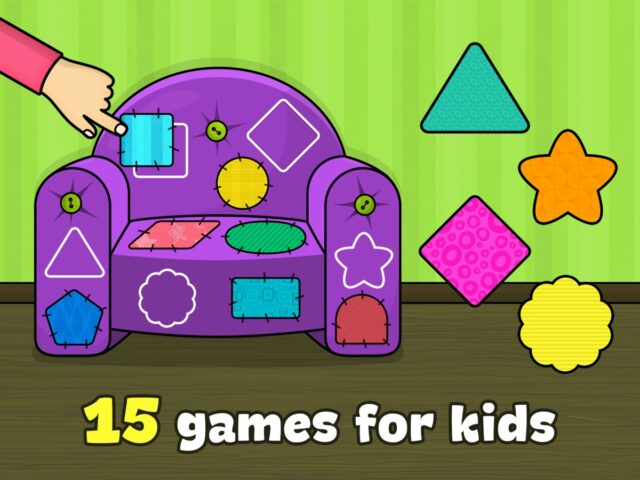 iOS 用 ２歳、３歳、４歳子供向けの知育キッズゲーム