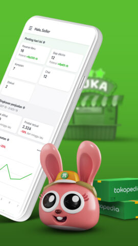 Tokopedia Seller для Android — скриншот 2