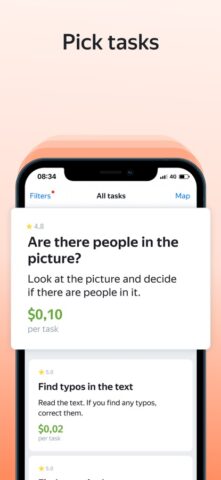 Toloka: Penghasilan online untuk iOS