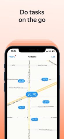Toloka : revenus sur mobile pour iOS