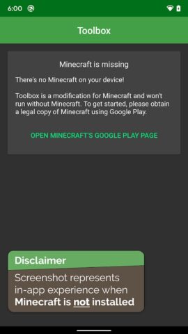 Android için Toolbox for Minecraft: PE