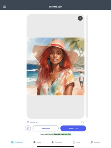 ToonMe: Effetti Foto AI per iOS