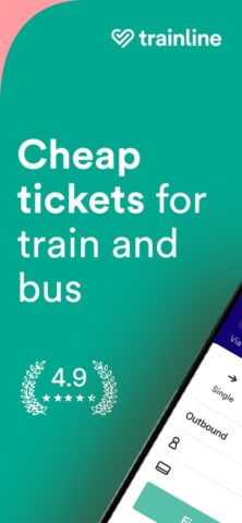 Trainline: trenes y autobuses para iOS