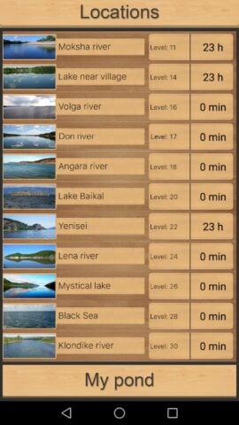 True Fishing. Simulator für Android
