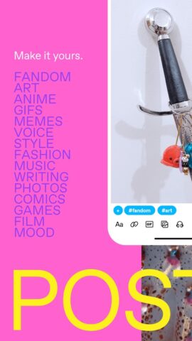 Android 版 Tumblr – 粉絲圈、藝術、混沌