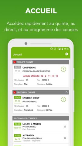 Android용 Turf résultats des courses