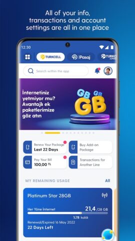 Turkcell for Android