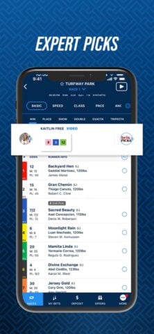 TwinSpires Horse Race Betting لنظام iOS