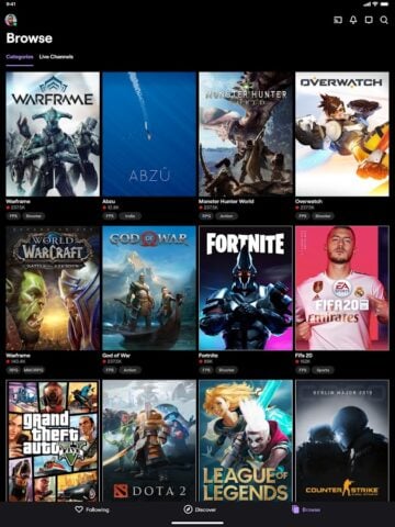 Twitch: Live Game Streaming for Android