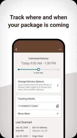 UPS for Android