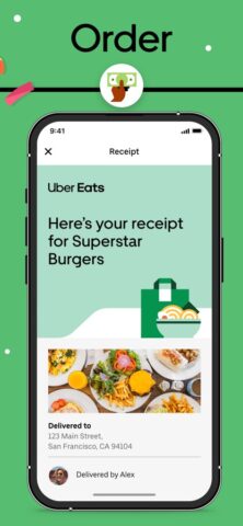 Uber Eats : Livraison de repas pour iOS