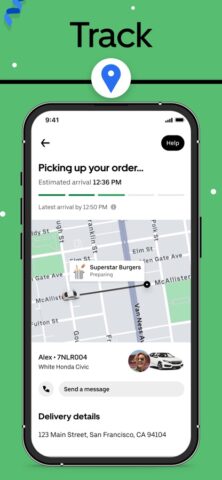 Uber Eats: Доставка еды для iOS