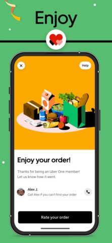iOS için Uber Eats: Yemek Teslimatı