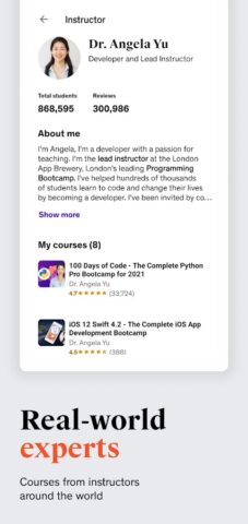 Android 版 Udemy –  線上課程