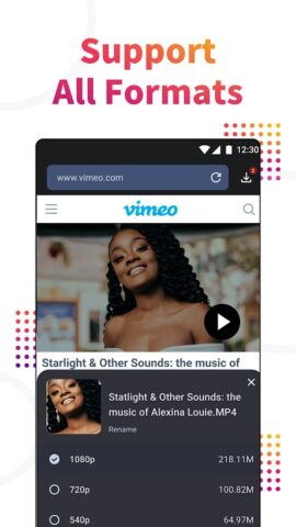 Загрузчик видео: скачать видео для Android — скриншот 5