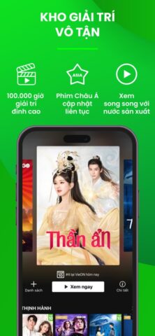 iOS 用 VieON – Phim, Bóng đá, Show