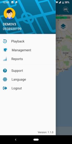 Vietmap Tracking لنظام Android