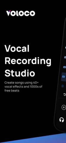 Voloco: ستوديو التسجيل الصوتي لنظام iOS