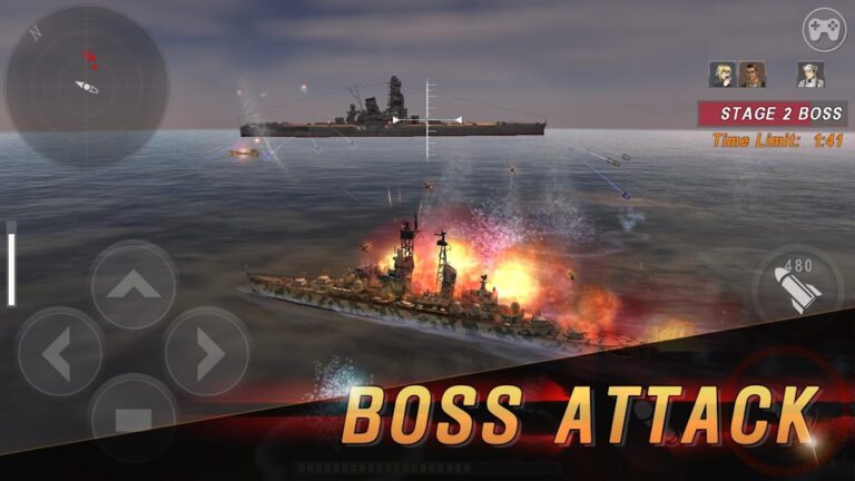 Android 版 WARSHIP BATTLE:3D World War II