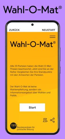 Wahl-O-Mat per Android