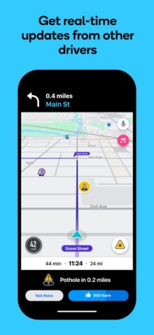 iOS 用 Waze カーナビ & 交通情報