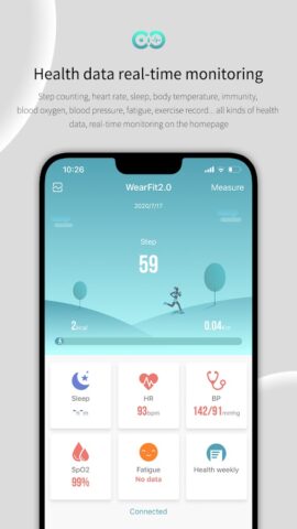 WearFit2.0 для Android — скриншот 1