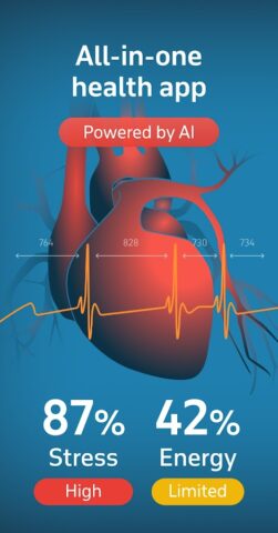 Android용 웰토리: 심박수및스트레스측정, 헬스케어, 심박수 측정기