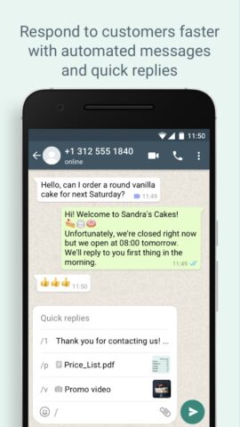 WhatsApp Business pro Android
