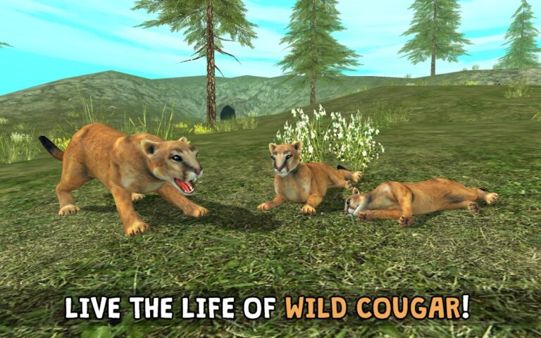 Wild Cougar Sim 3D สำหรับ Android
