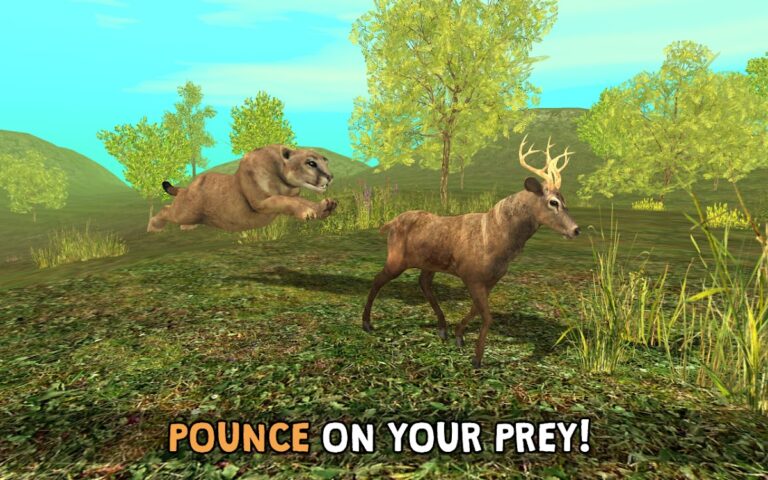 Wild Cougar Sim 3D pour Android