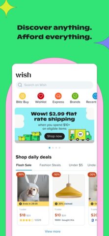 Wish: Shop and Save для iOS