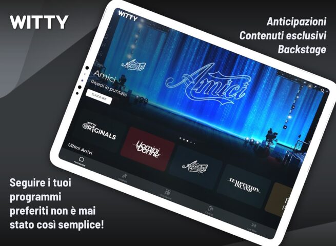 WittyTv per Android