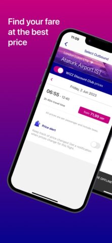 Wizz Air – Acquistare voli per iOS
