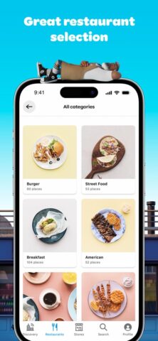 Wolt Lieferdienst Essen & mehr für iOS