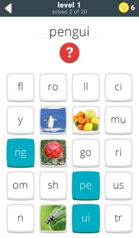 Words & Pics Puzzle voor Android