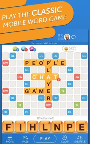 Classic Words With Friends для Android — скриншот 1