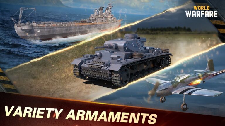 World Warfare:WW2 tactic game for Android