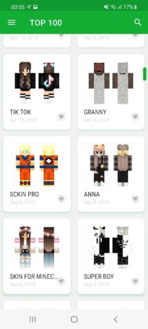 World of Skins per Android