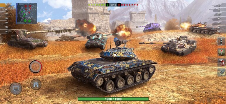 iOS용 World of Tanks Blitz: 월드 오브 탱크