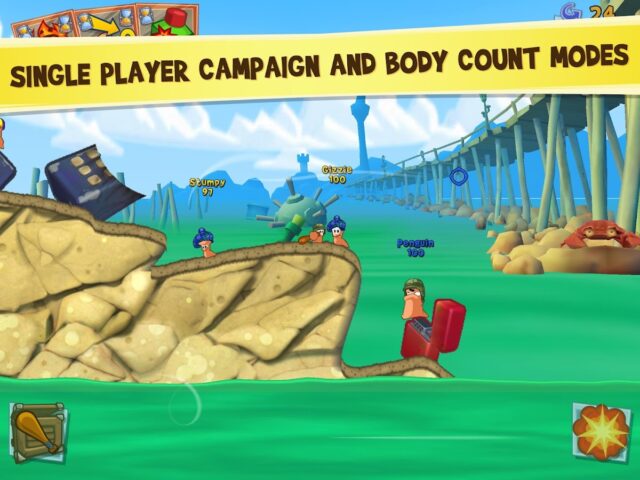 Worms 3 для Android