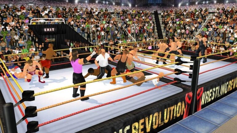 Wrestling Revolution 3D لنظام Android