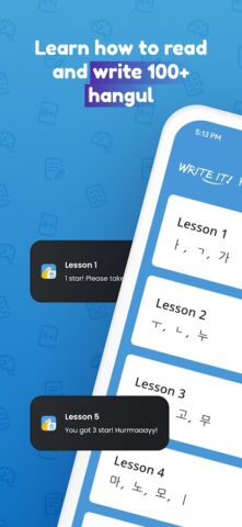 Android için Write It! Korean