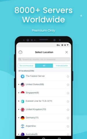 X-VPN – Private Browser VPN لنظام Android