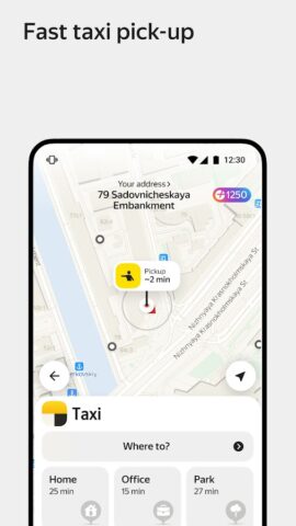 Yandex Go — taxi and delivery para Android