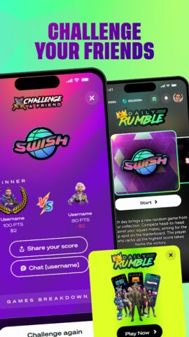 Z League: Mini Games & Friends per Android