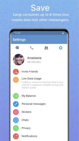 Zangi Messenger para Android