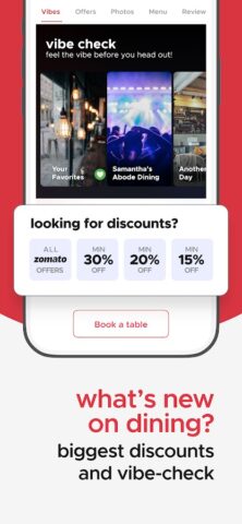 Android için Zomato: Food Delivery & Dining