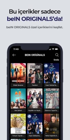 beIN CONNECT–Süper Lig,Eğlence لنظام Android