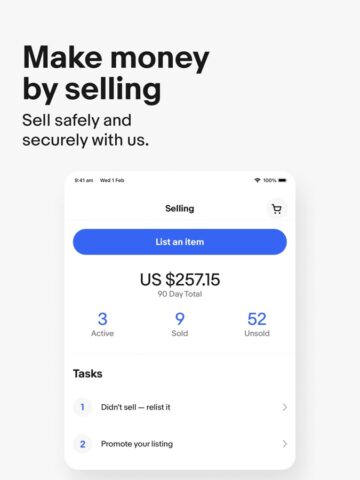 eBay Marketplace: Buy and Sell สำหรับ iOS