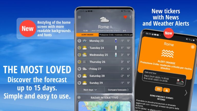 iLMeteo: weather forecast for Android